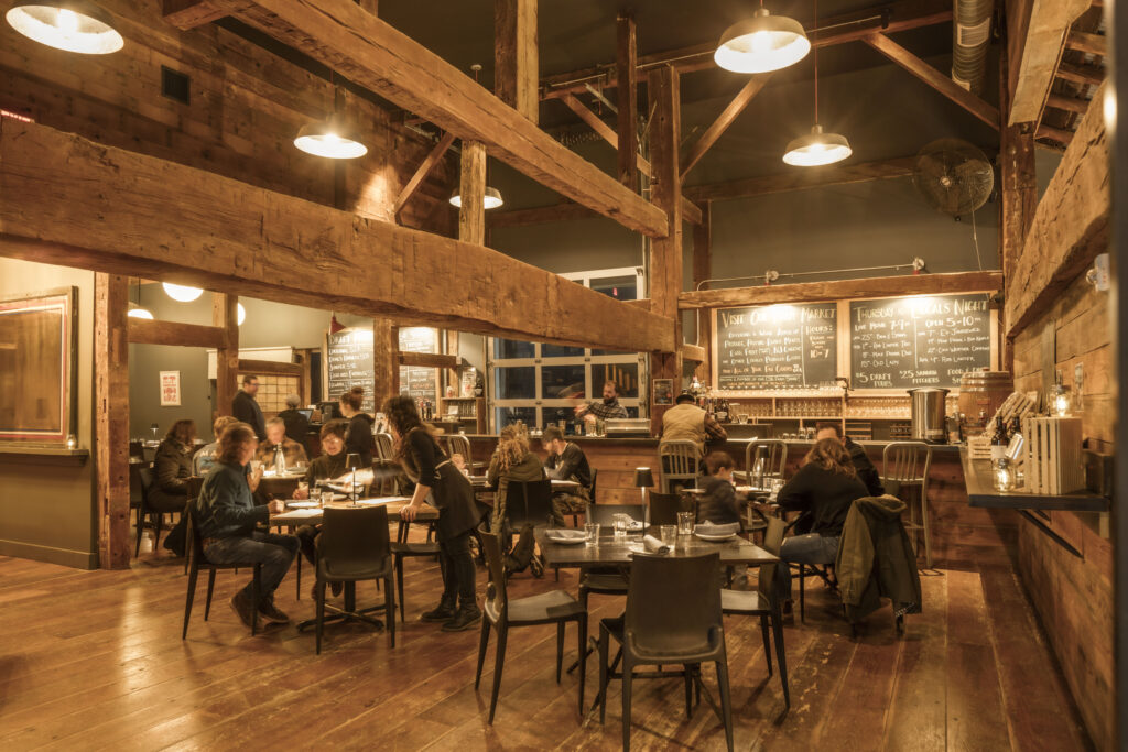 Ironbound Farm & Ciderhouse tasting room